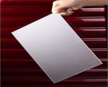 Polykarbonat lysdiffusjonsark